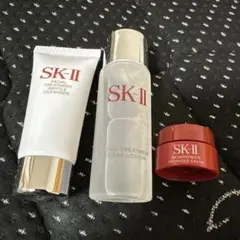 【新品】SK-II スキンパワーエアリー15g 洗顔料　ふき取り化粧水　3点ミニのサムネイル