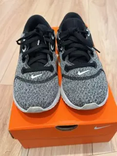 NIKE REACT スニーカー ブラック×グレー