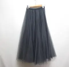 グレイル　ボリュームロングチュールスカート at118