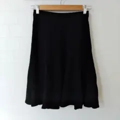 TO BE CHIC フレアスカート ブラック 40のサムネイル