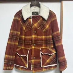 【希少】70sヴィンテージ USA製シアーズ ウール ジャケット チェック