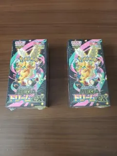 ポケモンカードゲーム MEGAドリームEX 2BOX シュリンク付き