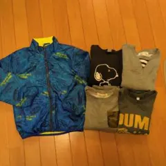 冬用子供服120★5点まとめて★ジャケットトレーナー