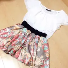 花柄スカートINGNI,oneway,byebye,CECILMAcBEE