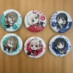 リコリスリコイル　ガチャガチャ缶バッジ6個セット
