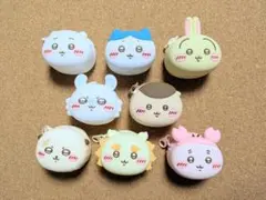 ちいかわ　おかおミニシリコンポーチ　フルコンプ