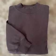 GU ダークブラウン クルーネック トレーナー　超美品