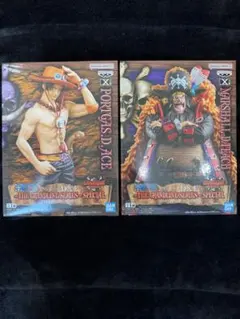 ワンピースDXF ポートガス・D・エース マーシャル・D・ティーチ フィギュア