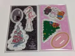 ダイソー　ディズニー　アクリルスタンド　クリスマス