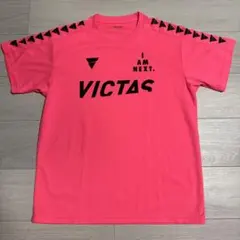 VICTAS ゲームシャツ Lサイズ ピンク