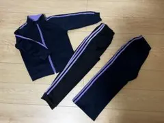 ネイビー パープル ブラック ジャージ セット　女の子