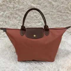 longchamp ロンシャン トートバッグ プリアージュ ピンク オレンジ