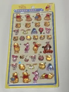 【正規品】ボンボンドロップシール　プーさん