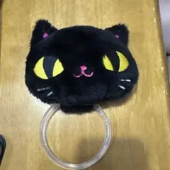 【匿名配送】【極美品】かわいい黒猫のタオル掛けのサムネイル