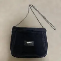 CHANEL BEAUTÉ ショルダーバッグ ブラックノベルティ - メルカリ