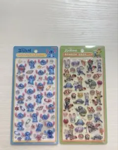 ディズニー ボンボンドロップシール スティッチ ズートピア