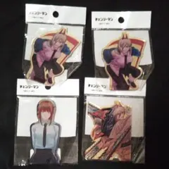 チェンソーマン マキマ パワー デンジ キャラステムステッカー アクリル ４点