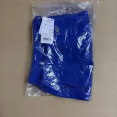 新品 アシックス製クォーターパンツ ロイヤルブルー Oサイズ
