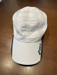 ASICS ランニングキャップ ホワイト