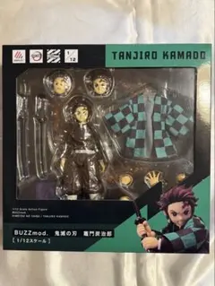 BUZZmod 鬼滅の刃 炭治郎 1/12 開封品 美品 付属品完備のサムネイル