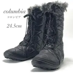美品 columbia スノーブーツ ミンクスミッド オムニヒート 24.5cm