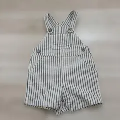 baby GAP ストライプ柄 オーバーオール 6-12ヶ月