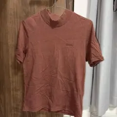 Stussy モックネック 半袖 Tシャツ ブラウン Sサイズのサムネイル