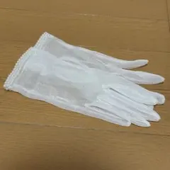 cherie 日本製ウェディング グローブ 　パール 結婚式