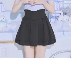 ミシェルマカロン殿堂入り!! 美脚になれるスカート♡インナーパンツ付き／Sサイズ