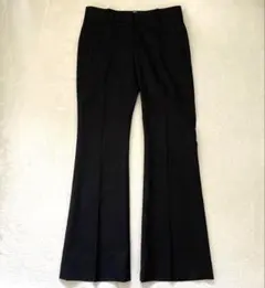 セオリー スラックス ストライプ オフィス ビジネス ブラック L相当