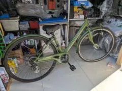 GRONDOR シティサイクル カーキ色 直接引き取り限定 - メルカリ