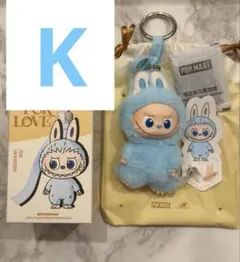 【正規品】POP MART PIN FOR LOVE ラブブ イニシャル K
