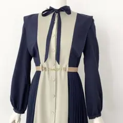 REDYAZEL サイドプリーツワンピース