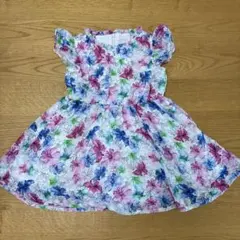 BeBe ⭐︎ べべ　95cm 花柄 ワンピース ドレスのサムネイル