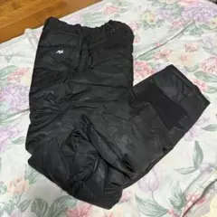 極美品W78-88cm KAPPA ダウン80%カモフラ柄5Pキルティングパンツ