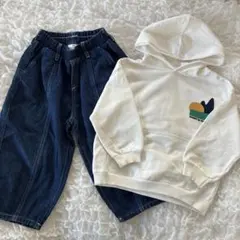 【2点セット♡】パーカー＆デニムコーデ♡