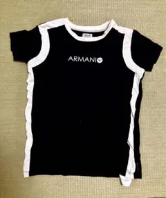 ARMANI JUNIOR 黒 Tシャツ 12A