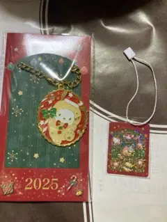 サンリオ　ノベルティチャーム　ポチャッコ クリスマス 2025 オマケ