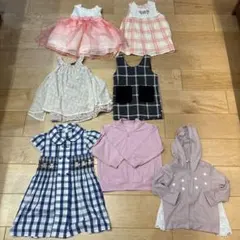 80-100cm 子供服 まとめ売り フォーマルドレス ワンピース 上着 女の子