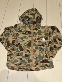 美品☆THE NORTH FACE 迷彩柄　コンパクトジャケット　110