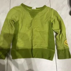BREEZE キッズ トレーナー 110cm ライトグリーン