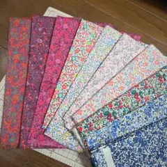 ✨リバティタナローン✨ミラー&小物入れの見本生地✨エマアンドジョージーナ✨色々✨