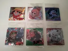 ワンピースウエハースシール 6枚