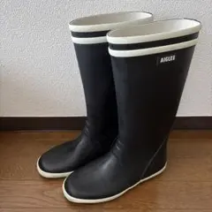 【美品／爆安】AIGLE エーグル レインブーツ 長靴