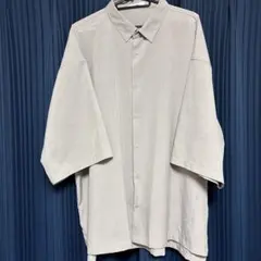 WEGO 半袖シャツ ライトグレー 無地
