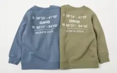 devirock⚫︎バックプリント裏起毛トレーナー【150㎝】