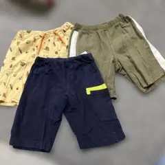 キッズ 半ズボン 3点セット