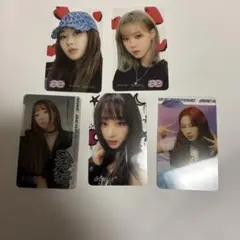 KPOP aespa ジゼル　トレカ５枚セット