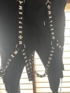 REFLEM ハーネスロゴベルトカーゴパンツ フリーサイズのサムネイル