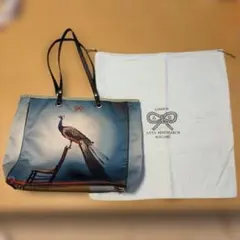 専用袋付きANYA HINDMARCH トートバッグ クジャク Be A Bagのサムネイル